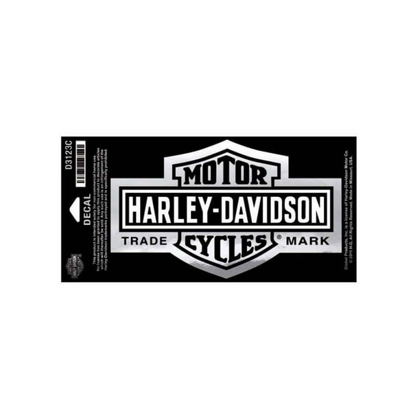 harley davidson motorcycle exterior decal sticker strip sun screen window brow
